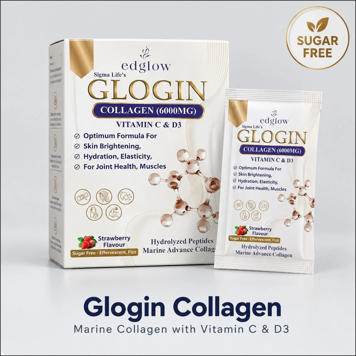 Glogin Collagen 6000MG — Edglow Skincare