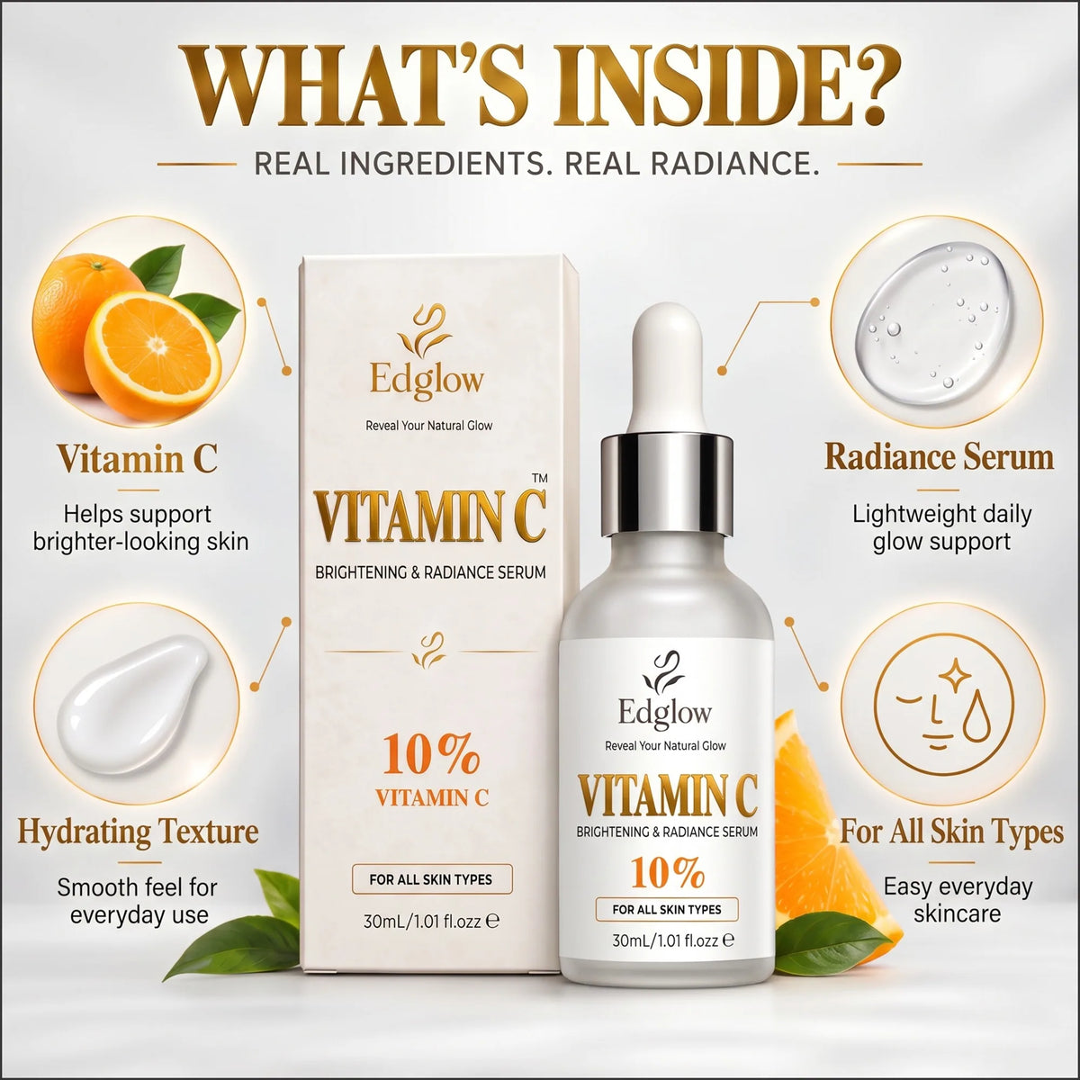 Vitamin C Serum — Edglow Skincare