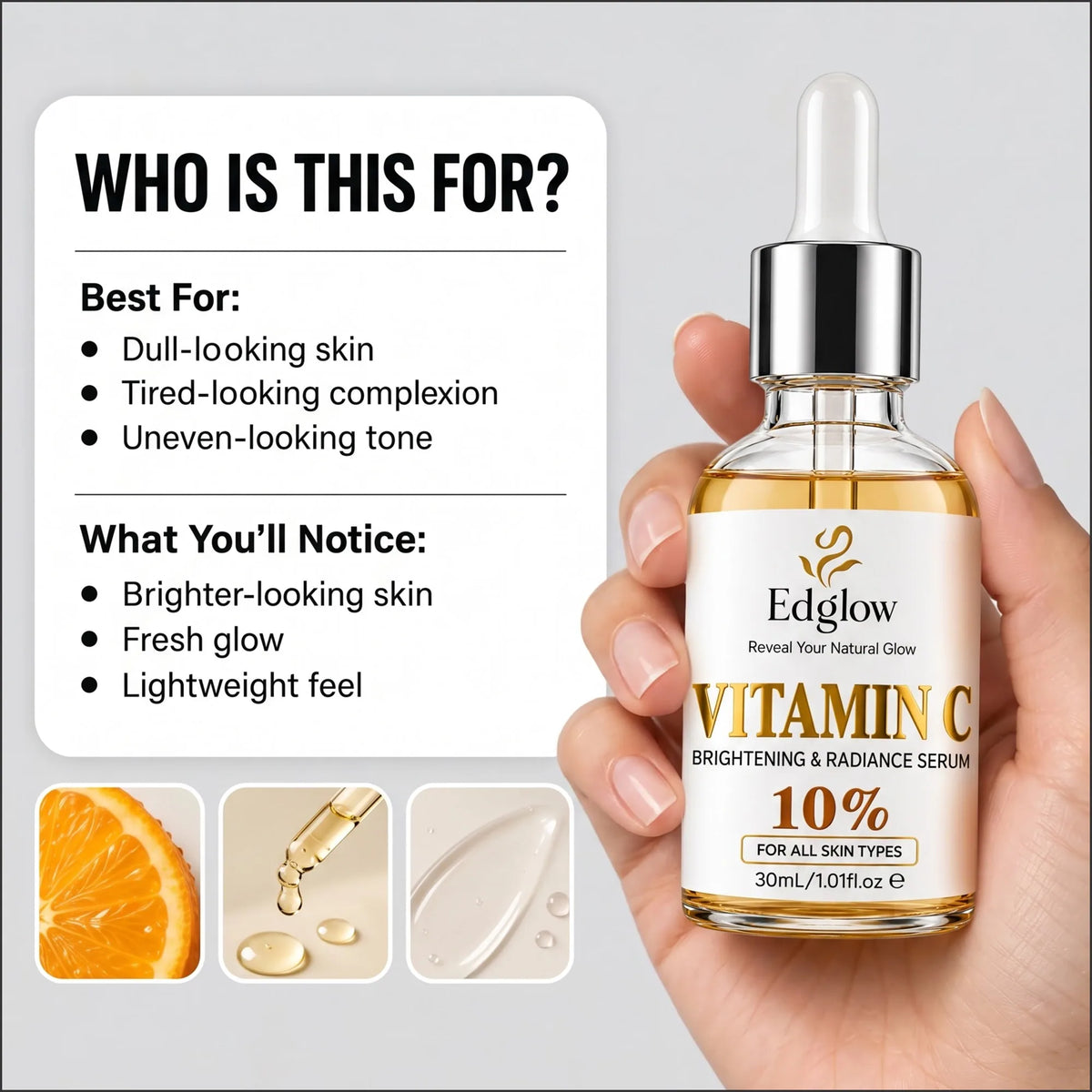 Vitamin C Serum — Edglow Skincare